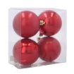 Chomik Набор из 4 шариков, 8 см, красный/золотой/серебряный, GIF2907 - Home Club, изображение 4