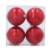 Chomik Набор из 4 шариков, 8 см, красный/золотой/серебряный, GIF2907 - Home Club, изображение 5