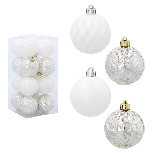 Chomik Kpl. 16 Бомбок 6 См Білий, GIF2976 - Home Club