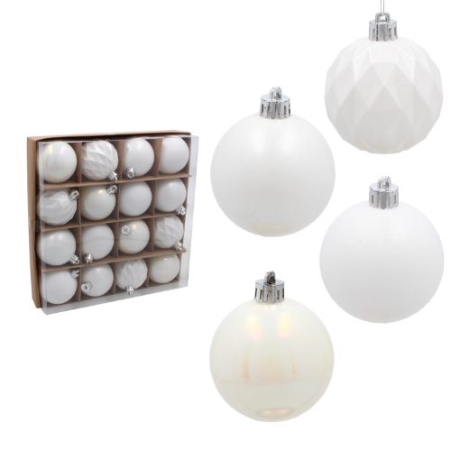 Chomik Kpl. 16 Бомбок 6 См Білий, GIF3157 - Home Club