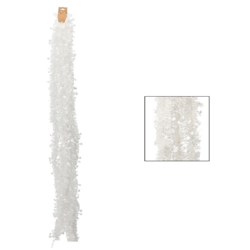 Chomik Цепочка для елки 6 м, белая, GIF3300 - Home Club