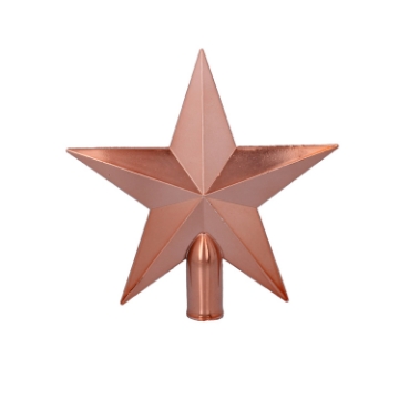 Chomik Шпилька для елки 20 см Звезда оливковая/медная/графитовая, GIF7061 - Home Club