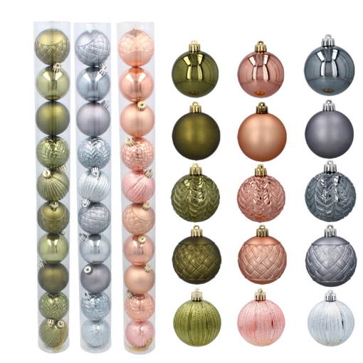 Chomik Kpl. 10 Бомбок 6 См Оливковий/Мідний/Графітовий, GIF7139 - Home Club