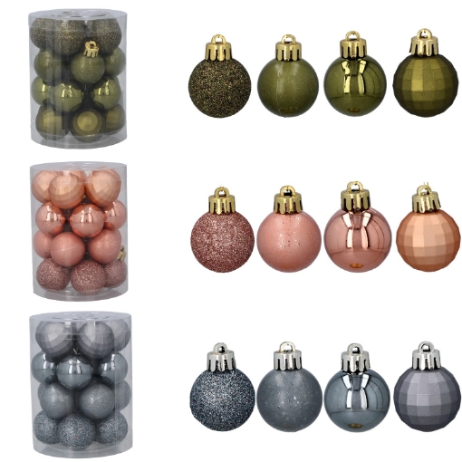 Chomik Kpl. 20 Бомбок 3 См Оливковий/Мідний/Графітовий Мікс Взорів, GIF7177 - Home Club