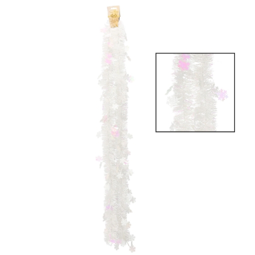 Chomik Цепочка для елки 2 м, белая, GIF3672 - Home Club