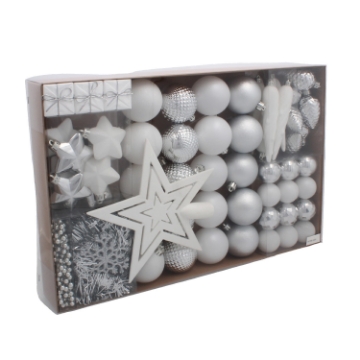 Chomik Kpl. 60 Бомбок Серебряных / Белых, GIF3719 - Home Club