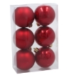 Chomik Набор из 6 шариков диаметром 6 см, красного, золотого и серебряного цветов., GIF3863 - Home Club, изображение 2