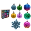 Chomik 30 Разноцветных Елочных Украшений, BAI5317 - Home Club