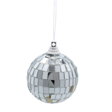 Chomik Набор из 6 шариков для елки, диаметр 5 см, BAI5539 - Home Club