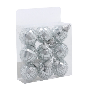 Chomik 9 шариков диско 3 см, BAI5553 - Home Club