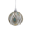 Chomik Набор из 8 серебряных елочных шаров, 6 см, различные дизайны, BAI5775 - Home Club, изображение 3