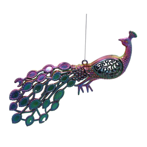 Chomik Елочная игрушка «Пав» с эффектом бензина, 20 см, BAI5942 - Home Club