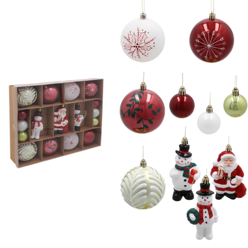 Chomik 23 Елочных Украшения - Ассорти, BIK7168 - Home Club
