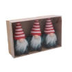 Chomik Набор из 3 елочных украшений - гномы 6,5 x 5,5 x 12 см, BIK7274 - Home Club, изображение 3