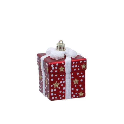 Chomik Елочная игрушка - подарок 6 см, BIK7397 - Home Club