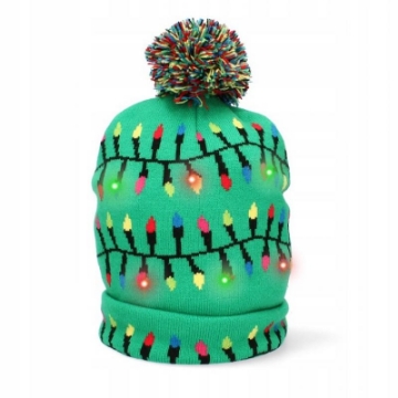 Chomik Праздничная Капюшонка С Светодиодами - Различные Дизайны, SUN8637 - Home Club