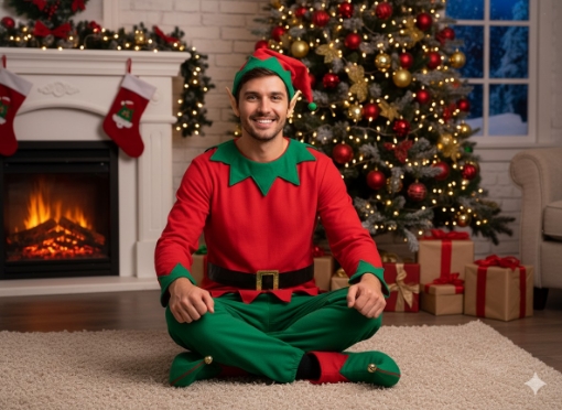 Chomik 5-Частный Костюм Эльфа Для Мужчин, ELF6842 - Home Club