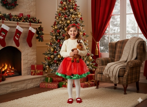 Chomik Дівчача Тюльова Спідниця, ELF6859 - Home Club