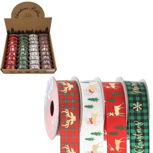 Chomik Праздничная Декоративная Лента 2,5 См x 2,7 М, Разные Цвета, TAS4673 - Home Club