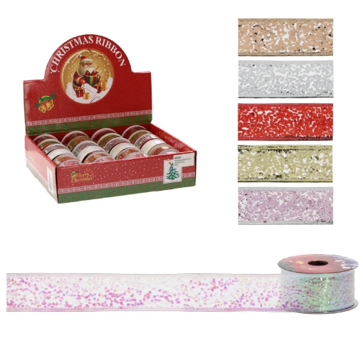 Chomik Святкова Декоративна Стрічка 3,8 См x 2,7 М, Різні Кольори, TAS4741 - Home Club