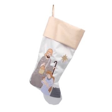 Chomik Праздничный Декор - Носок «Святое Семья» В Разноцветном Исполнении, SUN8648 - Home Club