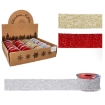 Chomik Святкова Декоративна Стрічка 3,8 См x 2,7 М Комбінація Кольорів Червоний/Золотий/Срібний, TAS9768 - Home Club