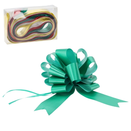 Chomik 20 Бантов Для Упаковки Подарков - Красный / Золотой / Зеленый / Серебряный, TAS7649 - Home Club