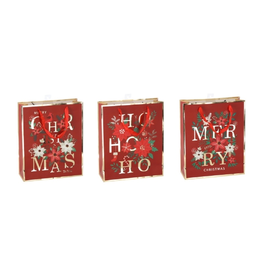 Chomik Санчата З Нагоди «Christmas To You» 26 x 32 x 10 См, Різні Взори, BAG6741 - Home Club