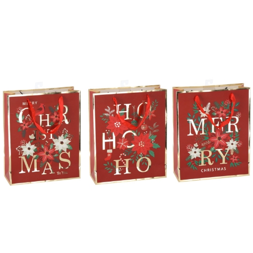 Chomik Санчата З Нагоди «Christmas To You» 30 x 42 x 12 См, Різні Взори, BAG6758 - Home Club