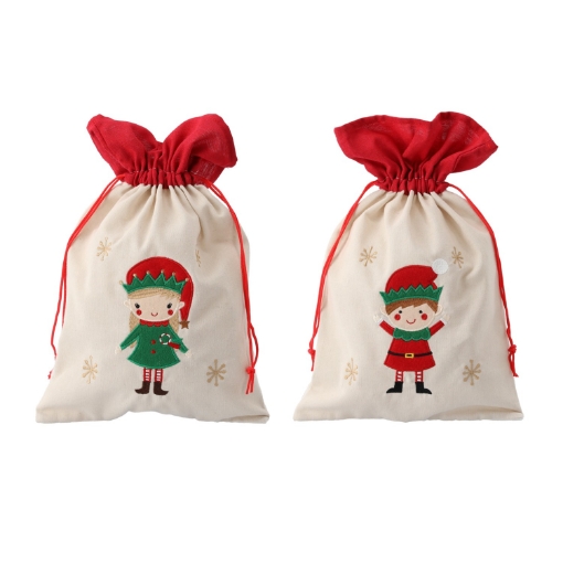 Chomik Сумка для подарков 25 x 40 см, бежевая, с различными узорами, SUN0684 - Home Club