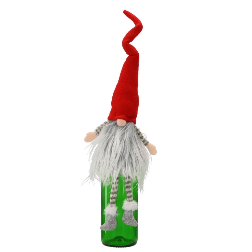 Chomik Святковий Декоративний Гном - Накладка На Бутілку Вина, TIA5361 - Home Club