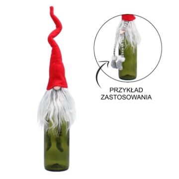 Chomik Праздничный Декоративный Гном - Накладка На Бутылку Вина, TIA5361 - Home Club