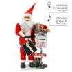 Chomik Санта Клаус З Ящиком Для Листів – Led, Мелодія 100 См, WAI3436 - Home Club