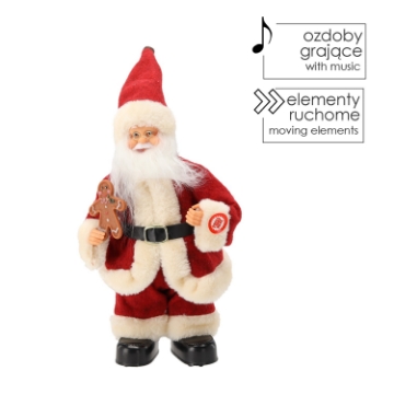 Chomik Санта Клаус С Перником – Танцующий С Мелодией 30 См, WAI3481 - Home Club