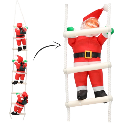 Chomik 3 Миколая, Вышеступающие По Лестнице 30 См, SAT6468 - Home Club