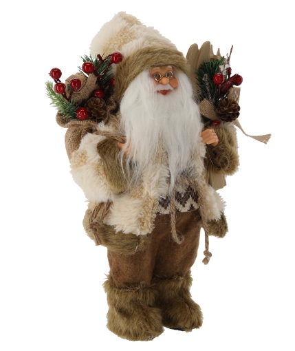 Chomik Бежевий Миколай З Лижами 30 См, WAI8707 - Home Club