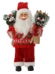 Chomik Санта Клаус Червоний Стоячий З Лижами 40 См, WAI8714 - Home Club