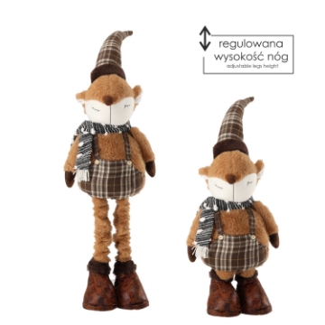 Chomik Праздничный лис с регулируемыми ножками 65–100 см, TIA9599 - Home Club