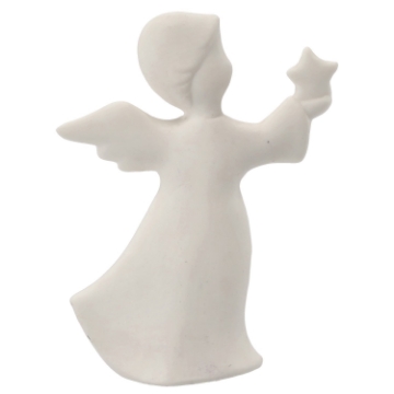 Chomik Фигурка ангела со звездой Led, высота 16,8 см, SID3638 - Home Club