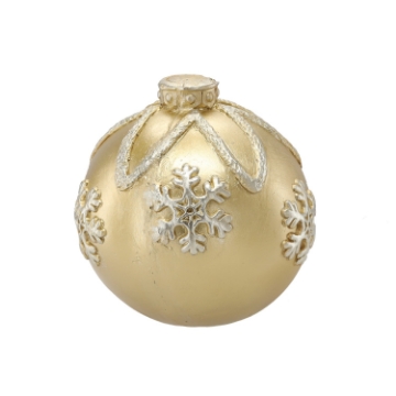 Chomik Рождественская Фигурка – Золотая Пушка С Различными Узорами 21,5 x 21,5 x 21,5 См, GOT4954 - Home Club