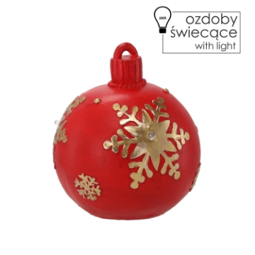 Chomik Фигурка - Красная Пулья С Светодиодами, 16,5 См, SID1488 - Home Club