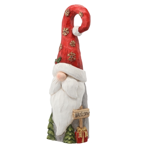 Chomik Фигурка Рождественская - Скрзат В Шапке Санты 22 X 21 X 66 См Led, GOT0851 - Home Club