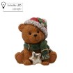 Chomik Фигурка Рождественская - Мишка С Звездочкой 28,5 X 22 X 30 См Led, GOT1049 - Home Club