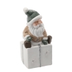 Chomik Фигурка Рождественская - Санта-Клаус, Сидящий На Подарке, 22,5 X 18 X 43,5 См, Светодиоды, GOT1179 - Home Club, изображение 3