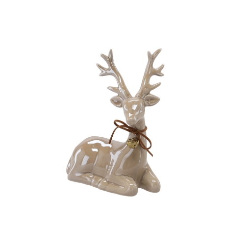 Chomik Фигурка Рождественская - Керамический Ренир 13 X 6,8 X 17,5 См, GOT1247 - Home Club