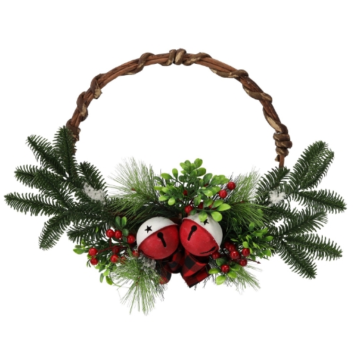 Chomik РОЖДЕСТВЕНСКОЕ УКРАШЕНИЕ. ВЕНЕЦ 41 x 8 x 31 СМ, PLU4558 - Home Club