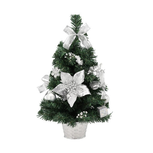 Chomik Рождественская Елка 50 См Серебряная, ANT2255 - Home Club