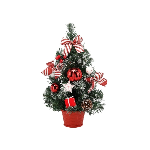 Chomik Різдвяна Ялинка 40 См Біло-Червона, ANT2606 - Home Club
