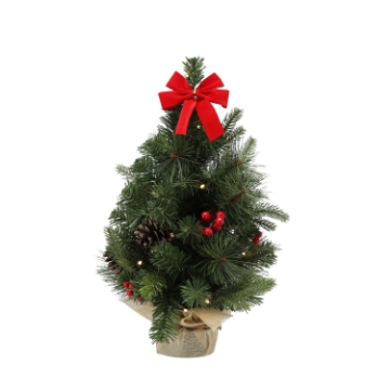 Chomik Рождественская Елка 15 Светодиодов 50 См Красная, GOS0264 - Home Club