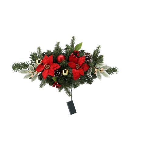 Chomik Святкова Прикраса 10 Led 50 См Червоно-Золота, GOS0776 - Home Club